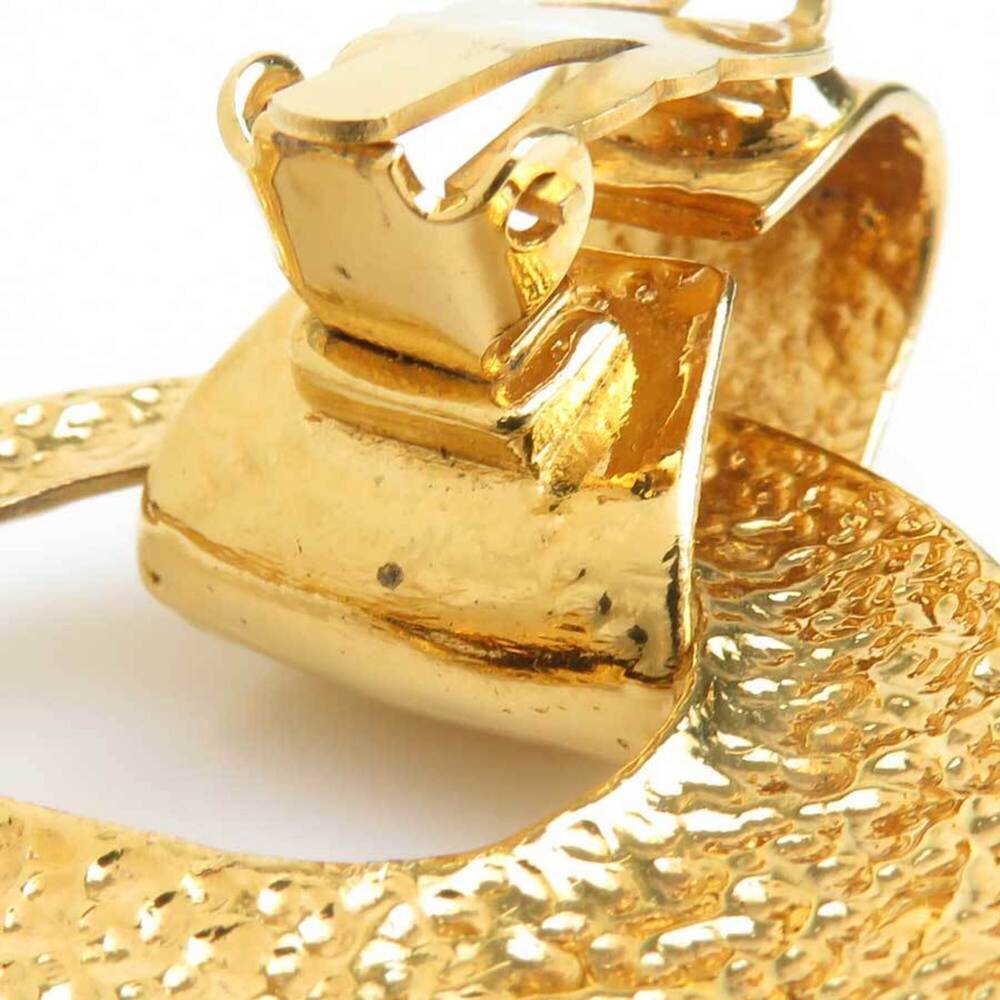 Chanel earrings, metal, gold, women's, h32612g - Picture 13 of 15
